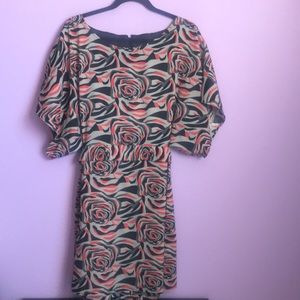 BCBG Maxazria floral print dress